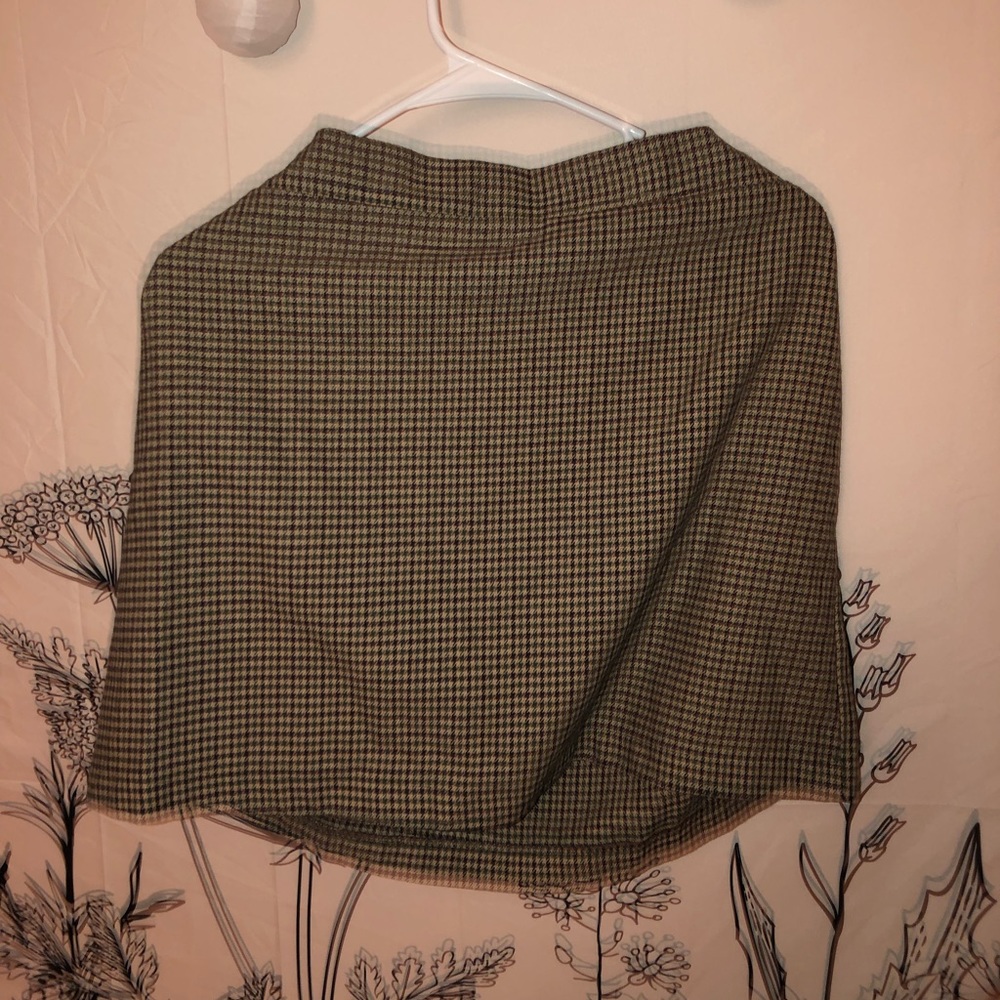 New plaid skirt